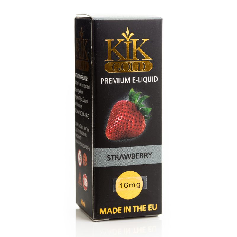 KiK Gold 16mg (10ml) - Strawberry